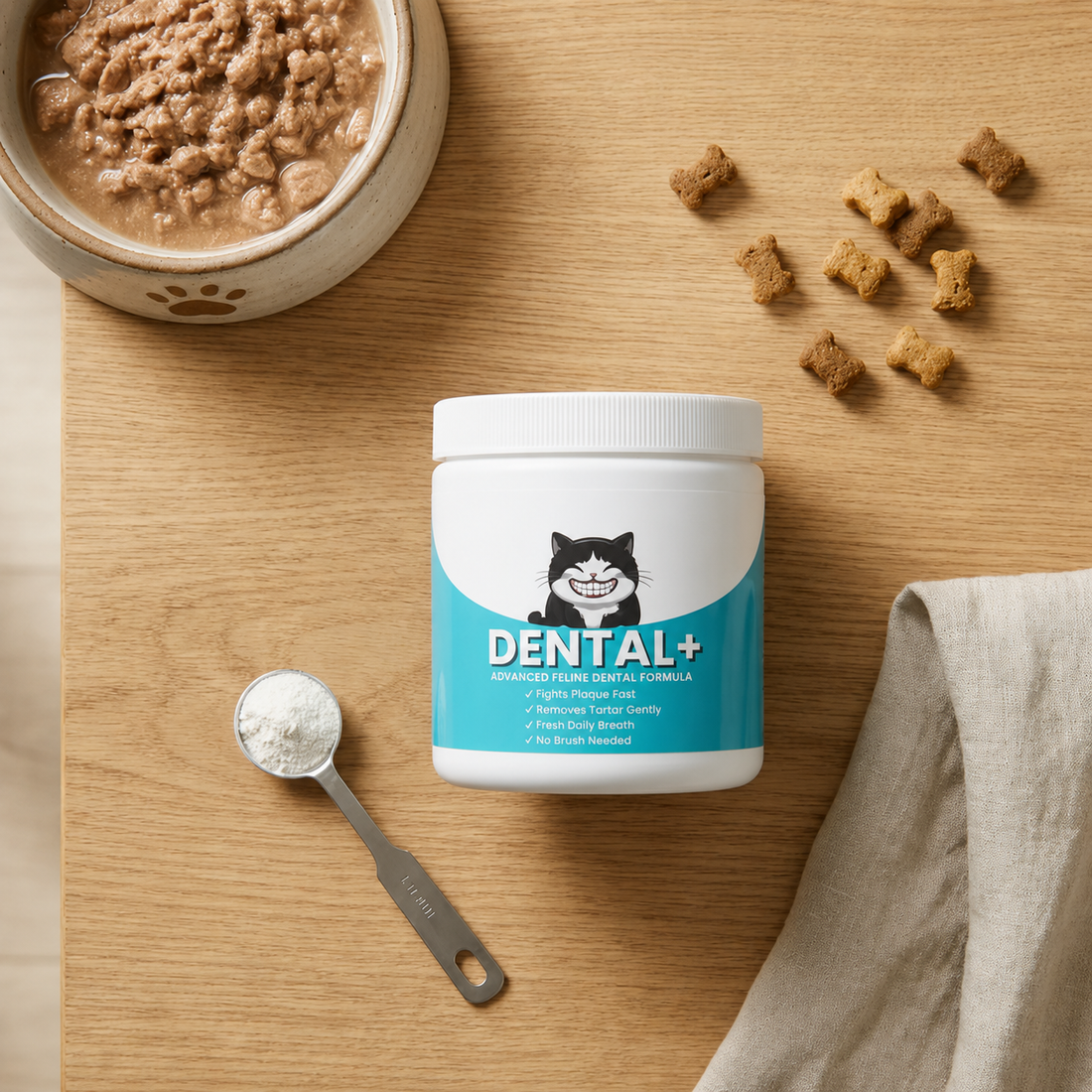 NovaraPets™ Dental+ Supplement for Cats