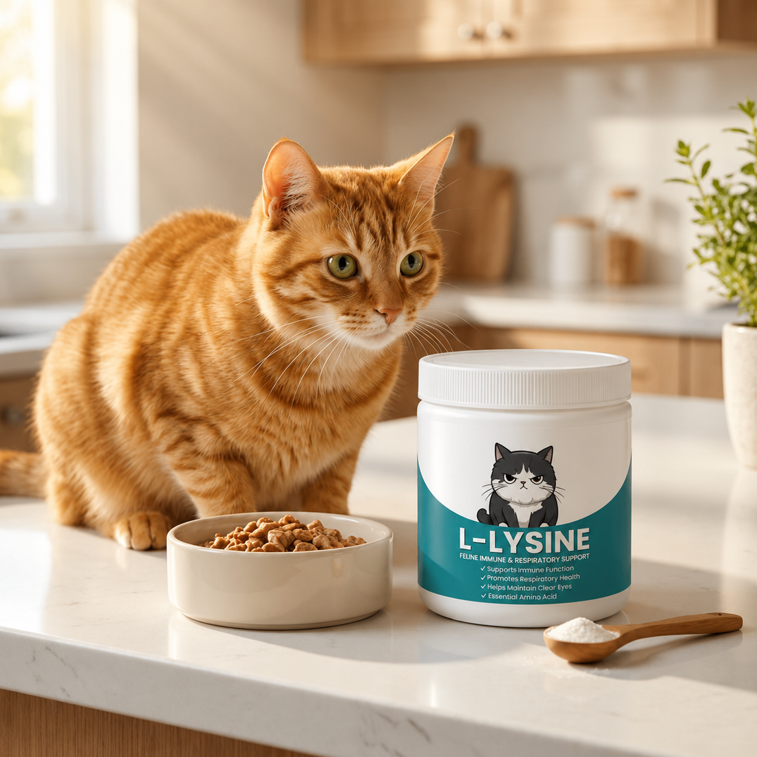 NovaraPets™ L-Lysine Supplement for Cats